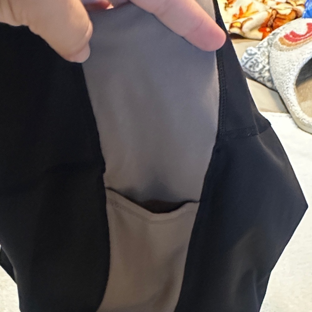 Stylish Black and Tan Women's Bike Shorts - Picture 5 of 5